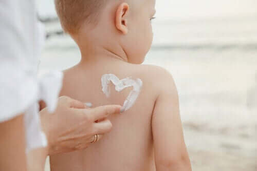 De huid van kinderen met kanker beschermen