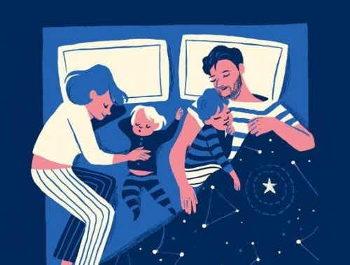 baby's die 's nachts wakker worden