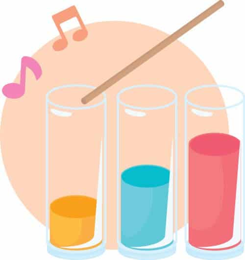 Muziek maken met water