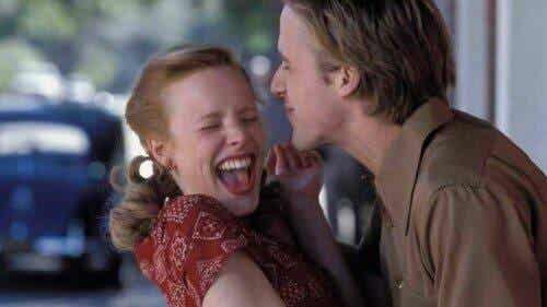 Scene uit The Notebook