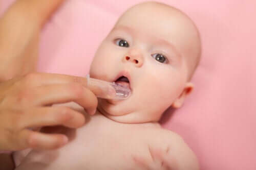 Moet je het tandvlees van je baby schoonmaken?