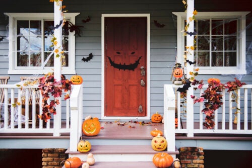 4 Ideeën om deuren te decoreren met Halloween