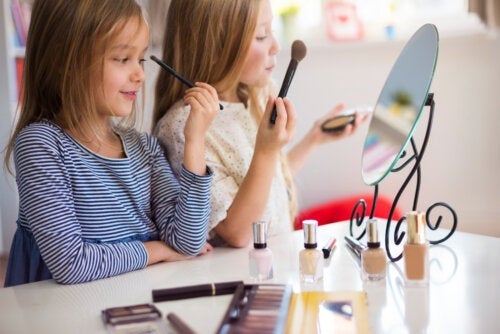 Wat moet ik doen als mijn dochter make-up wil gaan dragen?
