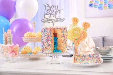 7 ideeën voor gender reveal taarten